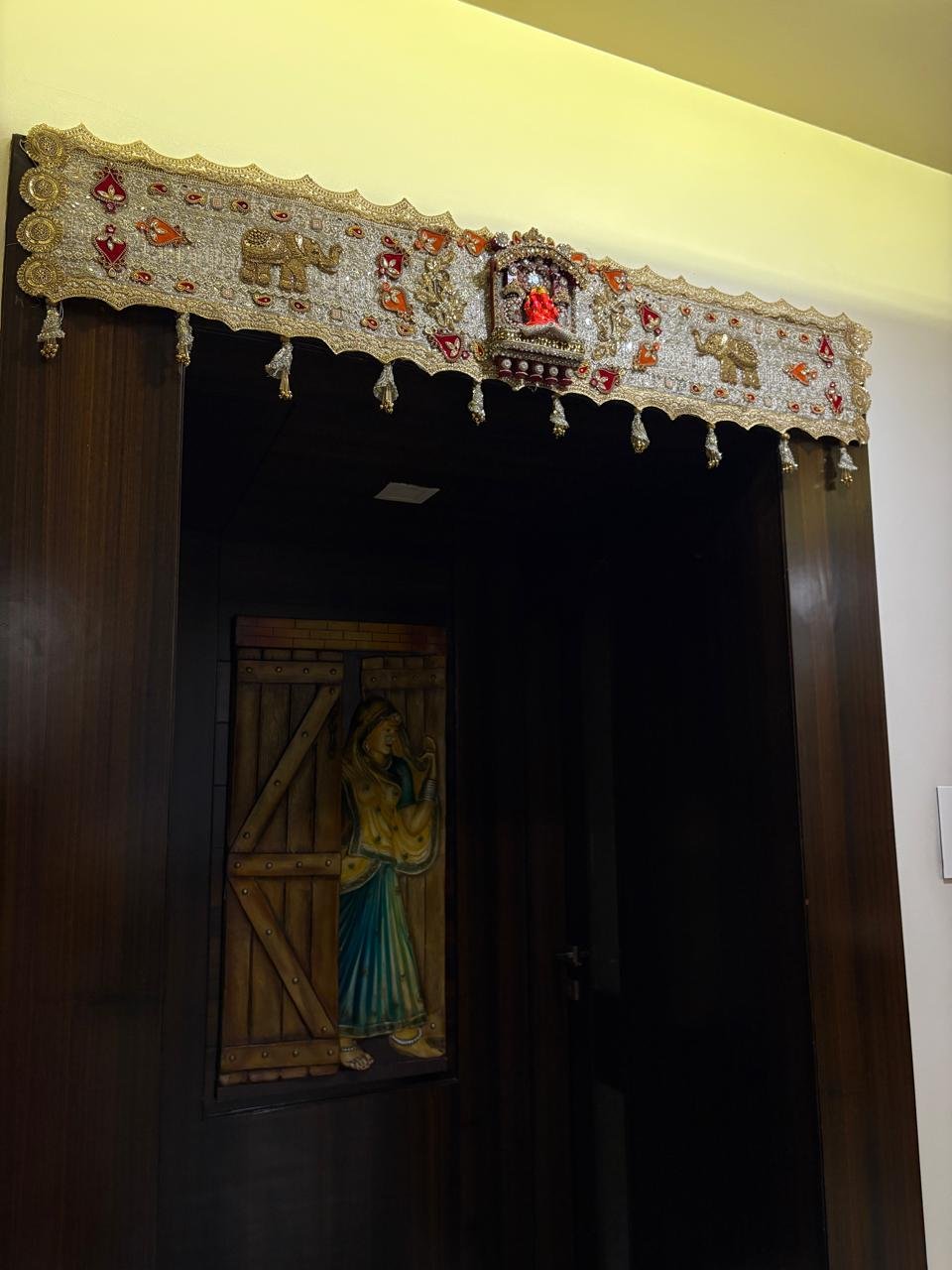 Sindoori ganesh toran 40’’ - Image 4